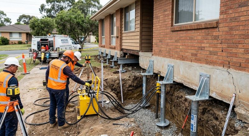 Foundation Jacking detail